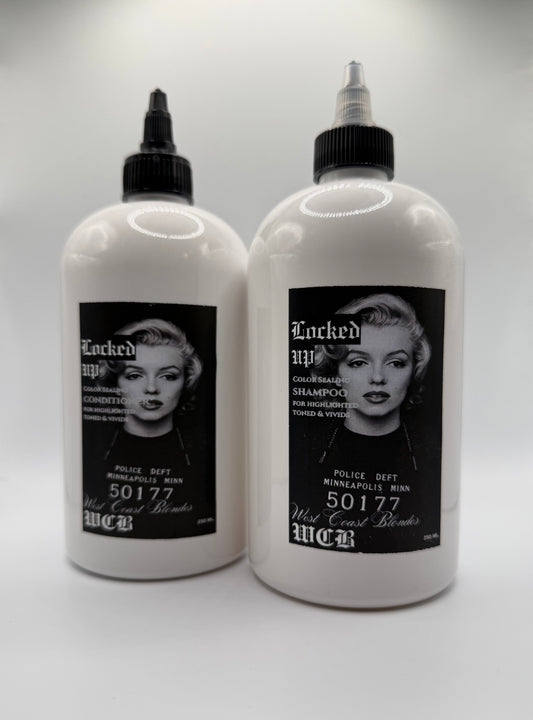 Locked Up Color Protect 1/2 liter Shampoo/Conditioner Back Bar