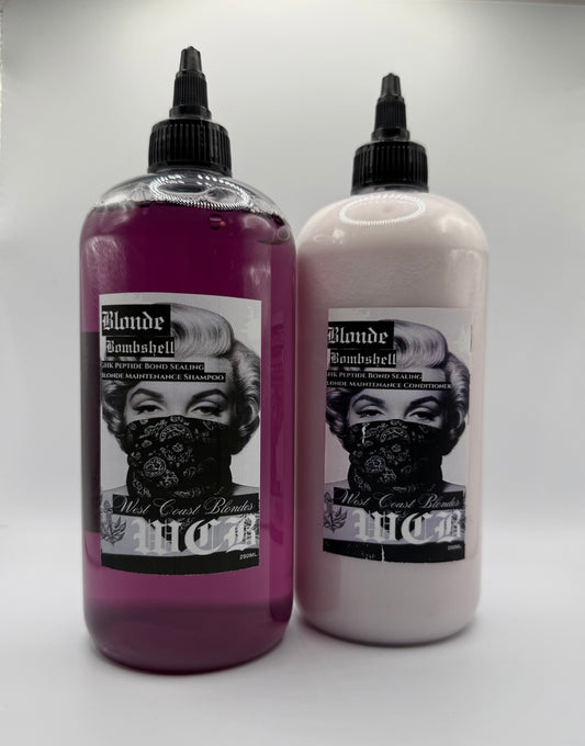 Blonde Bombshell Maintenance 1/2 liter Shampoo/Conditioner Back Bar