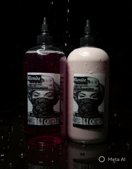 Blonde Bombshell Maintenance 1/2 liter Shampoo/Conditioner Back Bar